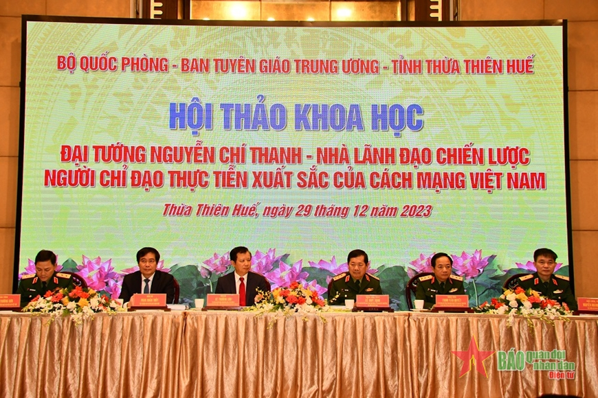Đại tướng Nguyễn Chí Thanh - Bản lĩnh kiên trường, trí tuệ mẫn tiệp và nhãn quan chính trị sắc sảo